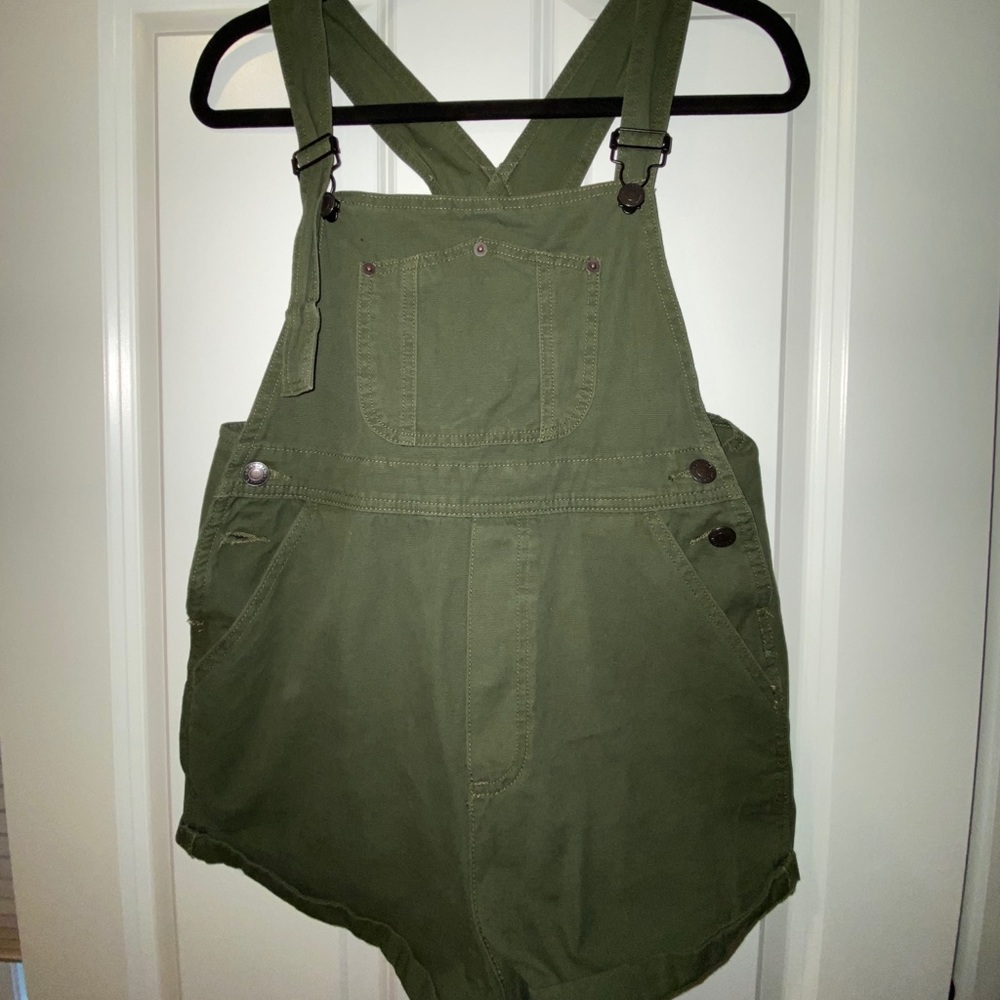 Navy green brandy Melville khaki romper